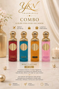 COMBO 4 Fragrance .Queen, Signature, Khumrah, and Victoria  30 ml EUA de parfum (mini) by GISSAH