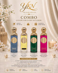 COMBO 4 Fragrance . Vally , 04 Cosma , Ultra and Magnates 30 ml EUA de parfum (mini) by GISSAH