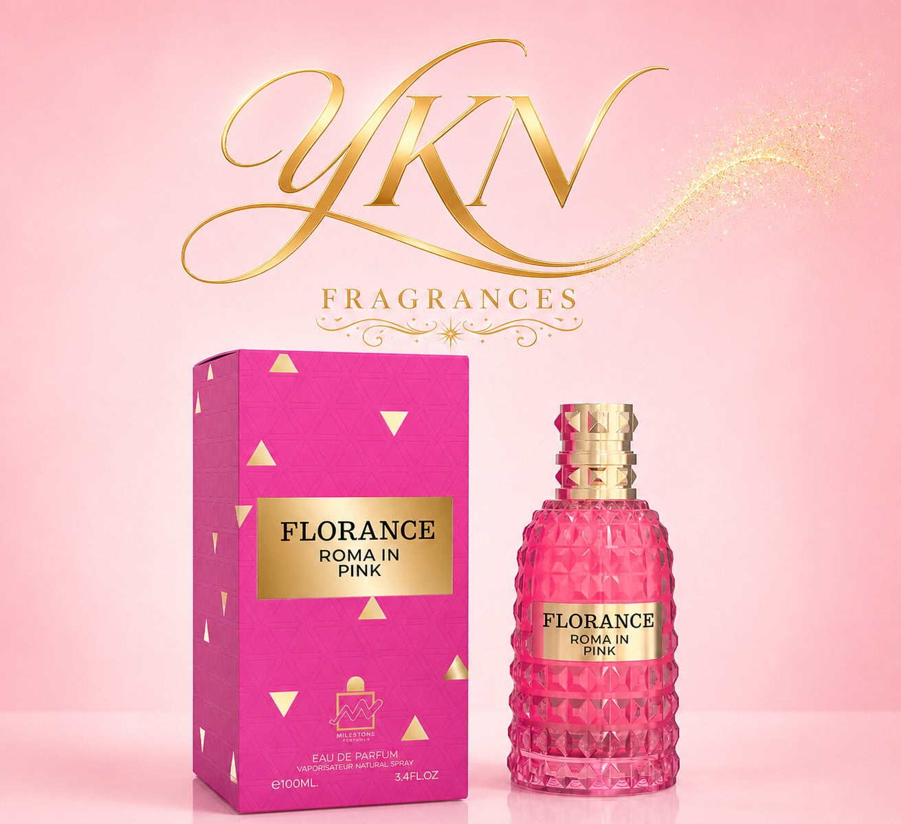 Florance  Roma in Pink 100 ml by milestone