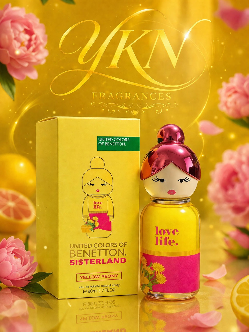 Sisterland, United Colors of Benetton 80 ml. by Yellow Peony