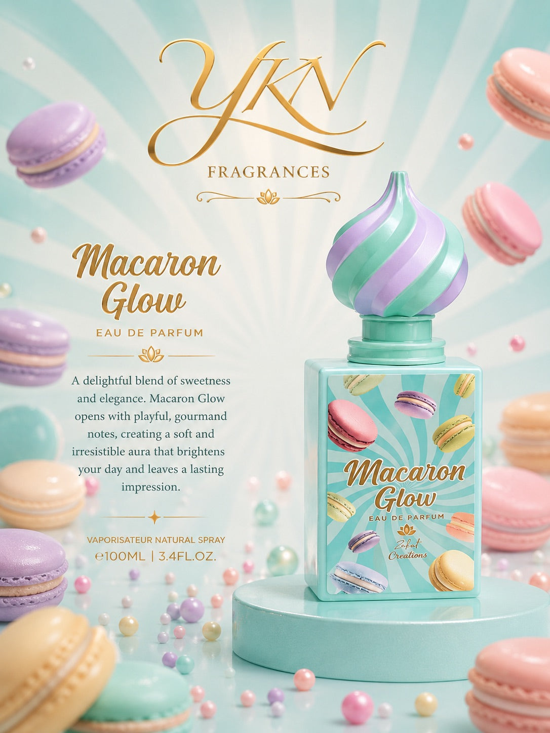 Macaron Glow - 100 ml by Zakat Creations