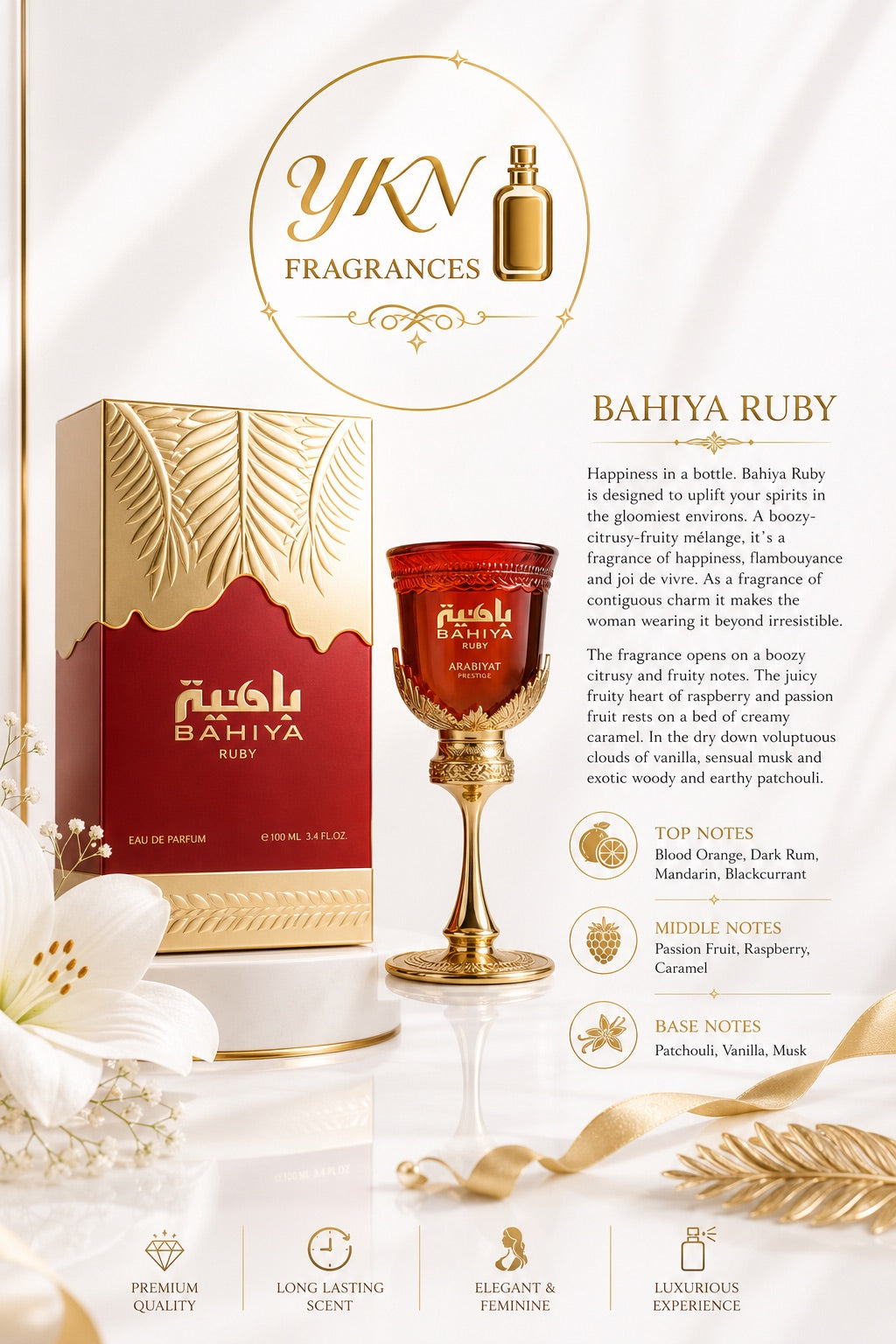 Bahiya Ruby 100 ml by Arabiyat Prestige