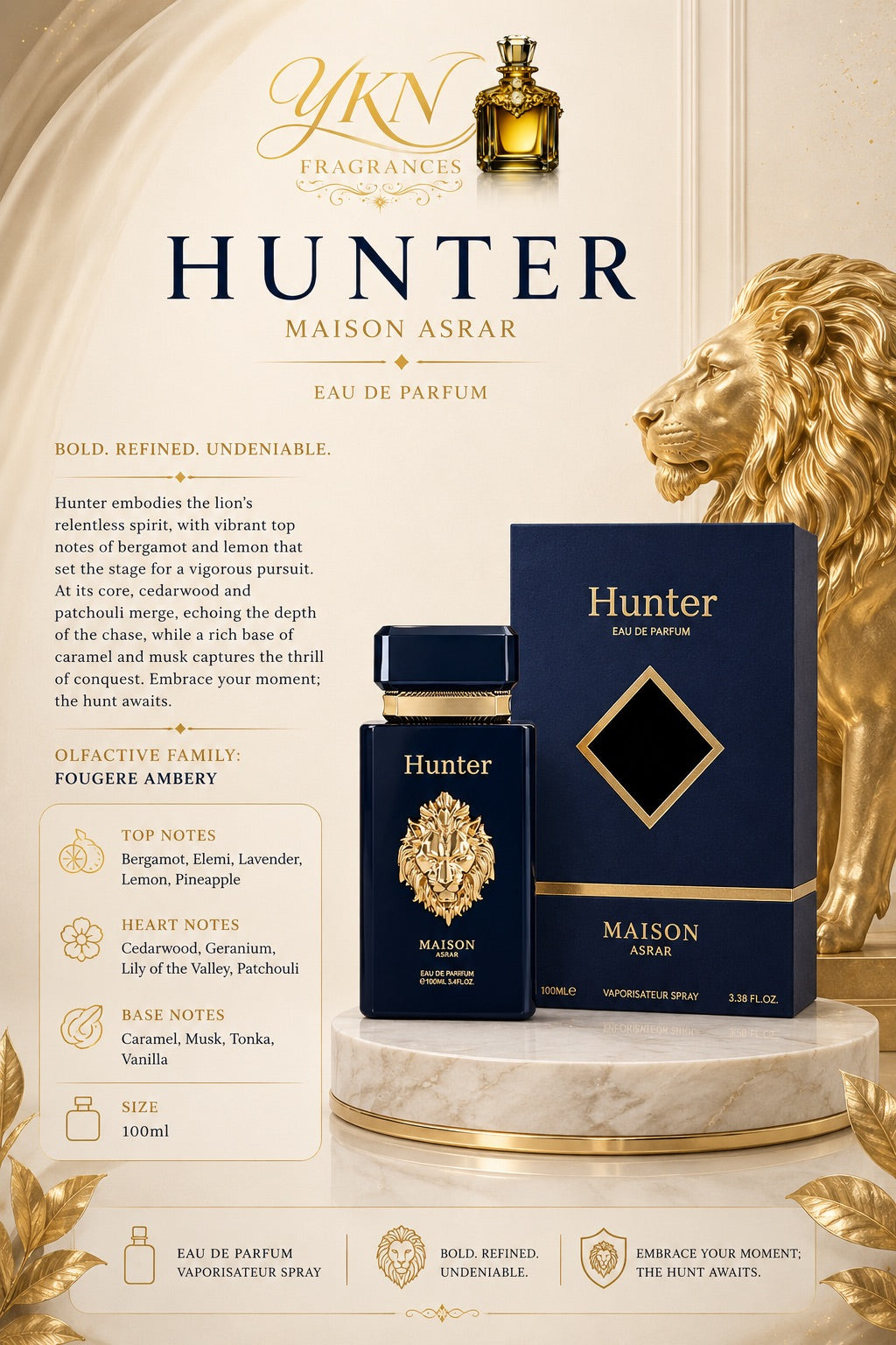 Hunter - 100 ml by Maison Asrar
