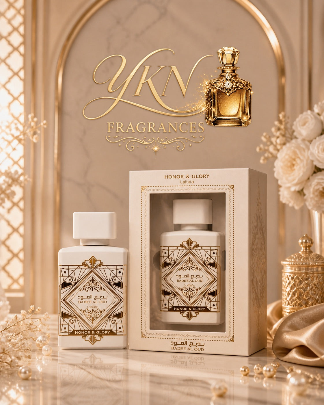BADEE AL OUD HONOR AND GLORY EDP UNISEX - 100ML (3.4 OZ) BY LATTAFA