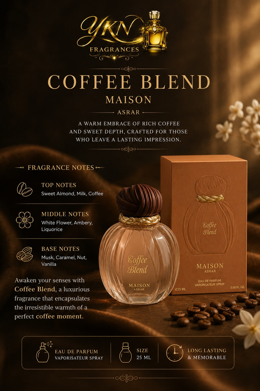 Coffee Blend -25 ml by Maison Asrar (Mini)