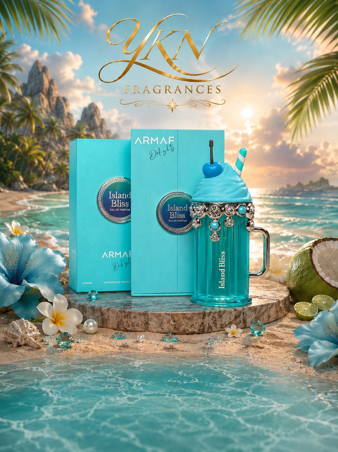 Island Bliss Unsex Eau de Parfum - 100 ml by Armaf