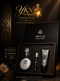 Fakhar Lattafa 3-Piece Set (Silver / Black)