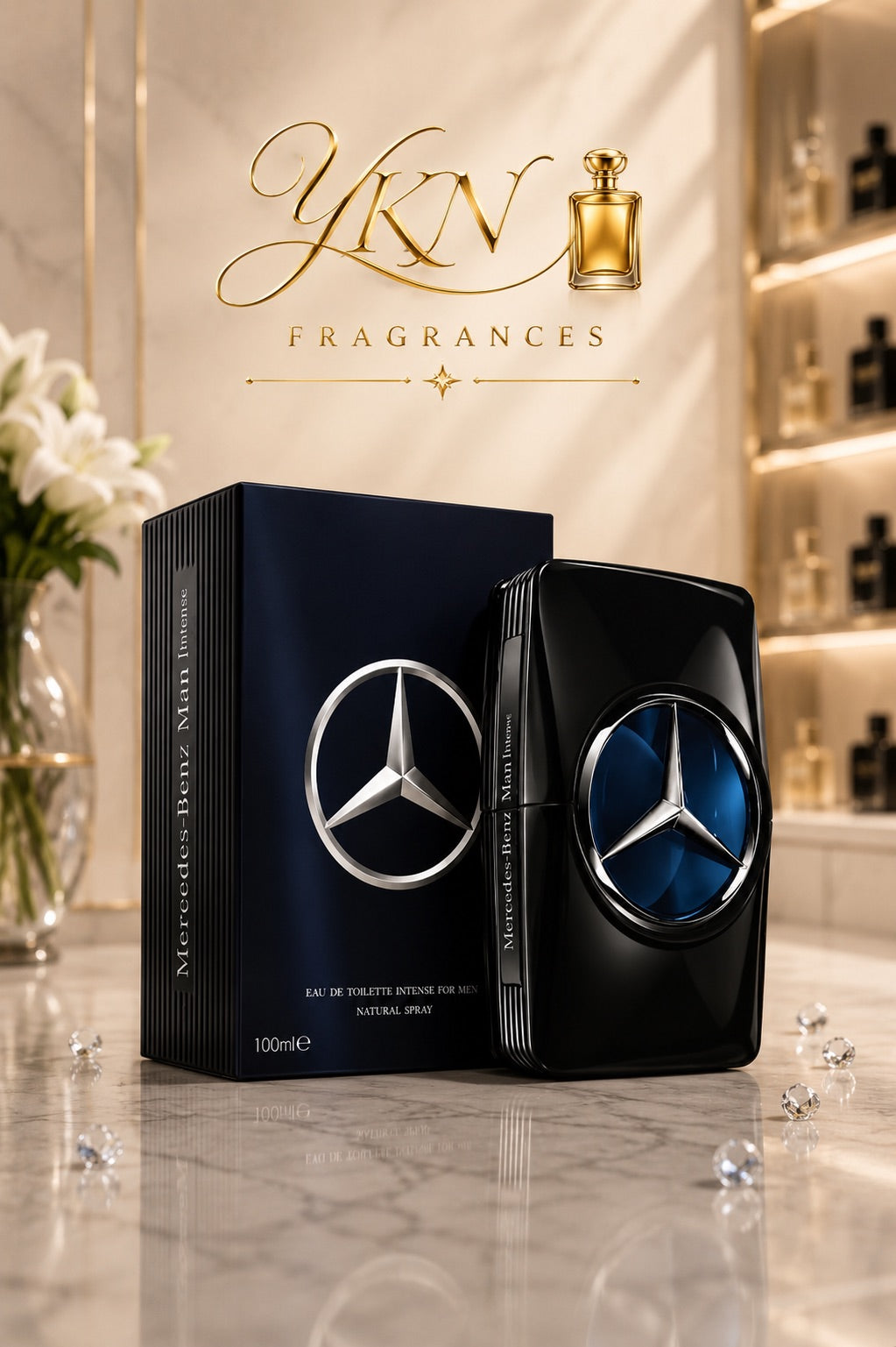 Mercedes-Benz Man Intense - 100 ml Eau de Toilette for men
