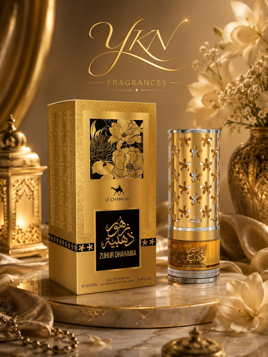 Zuhur DHAHABIA unixes Eau de parfum - 100 ml by LE' CHAMEAU