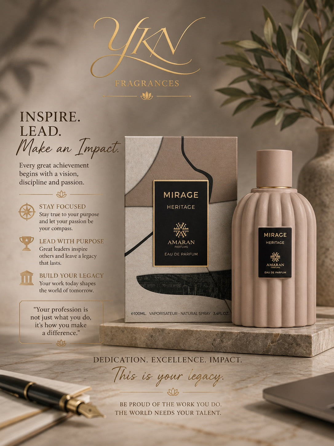 Mirage Heritage EAU de parfum -100 ml by Amaran