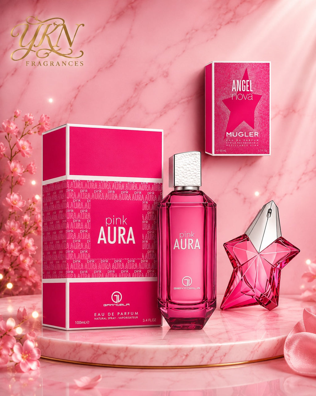 PINK AURA WOMEN EDP - 100 ml by GRANDEUR