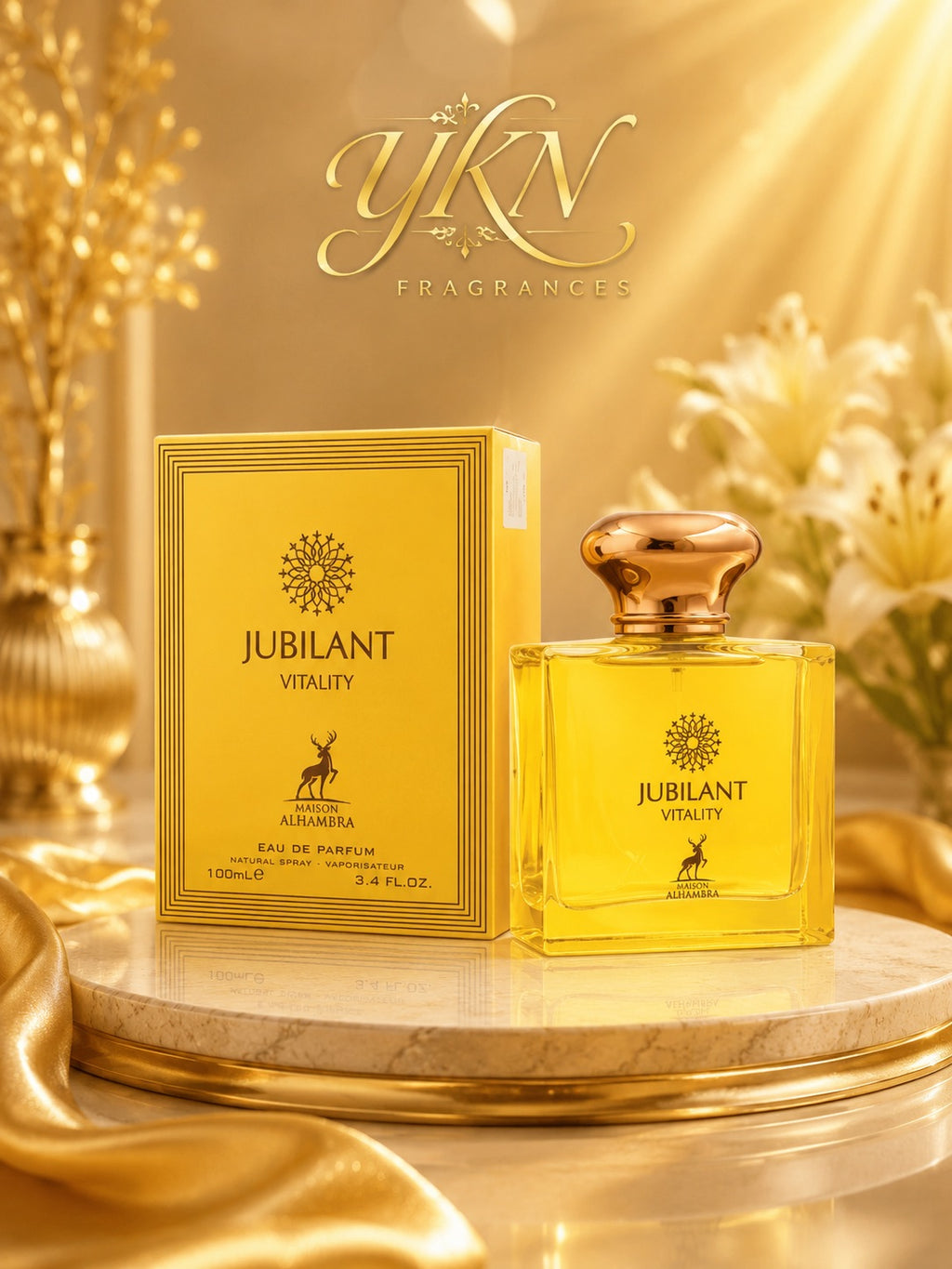 JUBILANT VITALITY MEN EDP -100 ml by ALHAMBRA