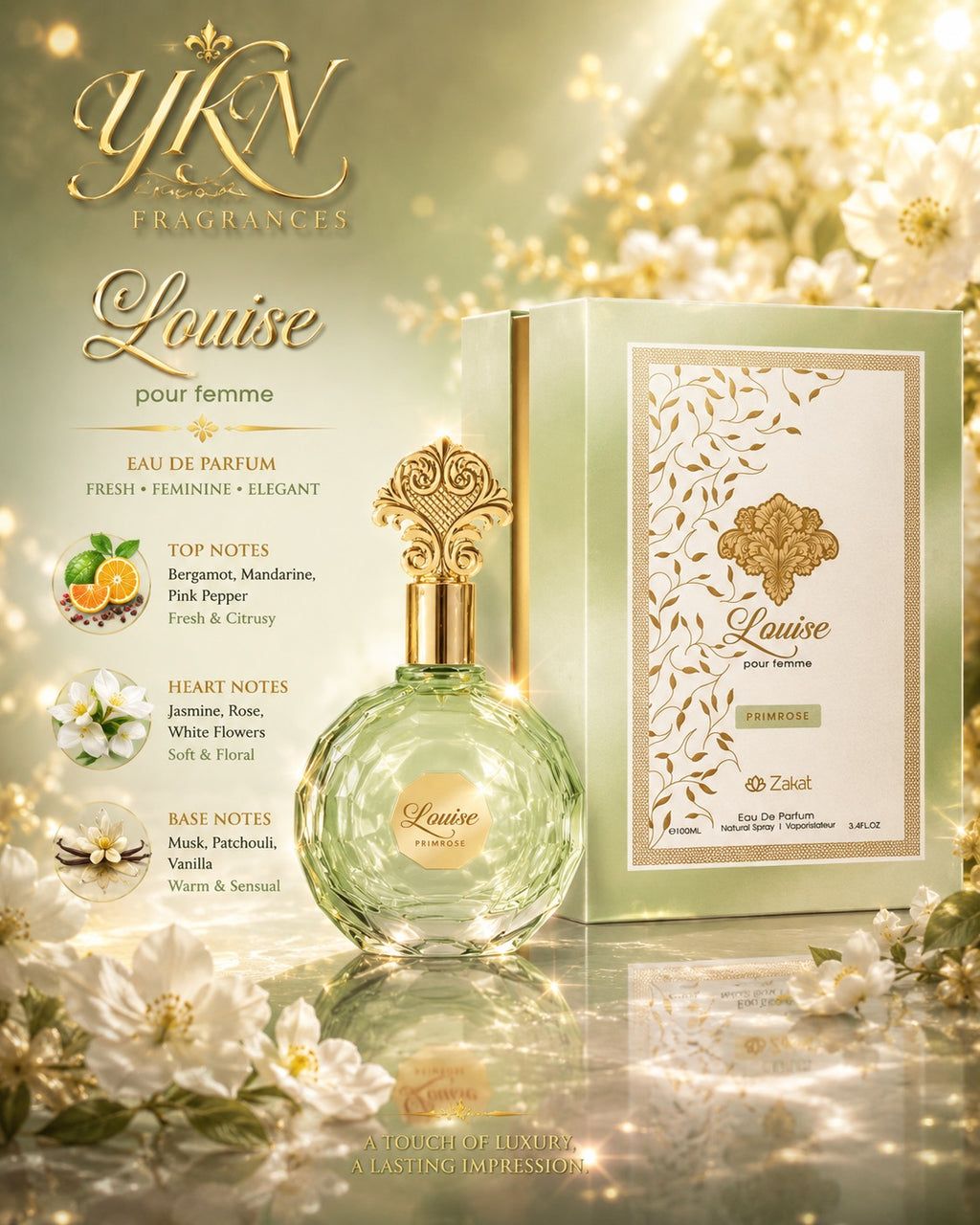Louise Pistachio EDP 100 ML by Zakat
