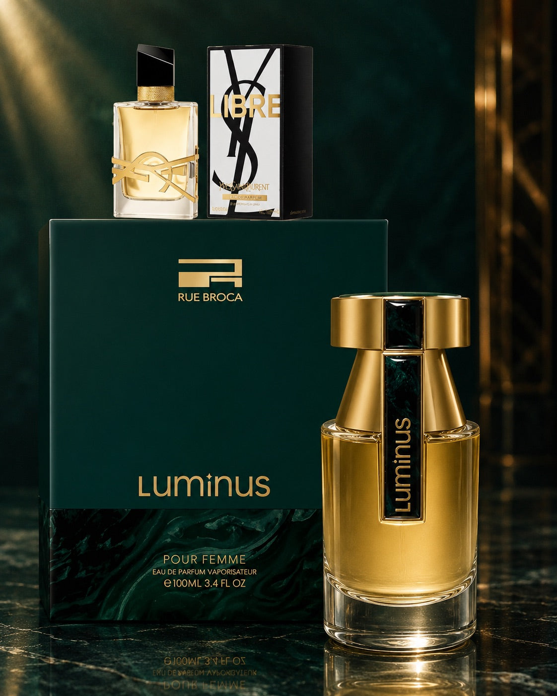 LUMINUS POUR FEMME (GREEN) - 100 ml by AZNAN RUE BROCA