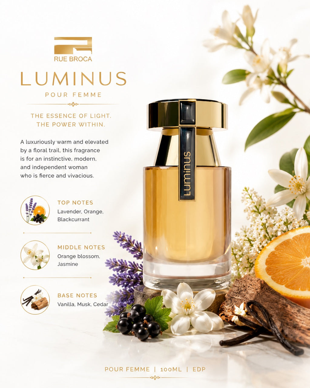 LUMINUS POUR FEMME (GREEN) - 100 ml by AZNAN RUE BROCA