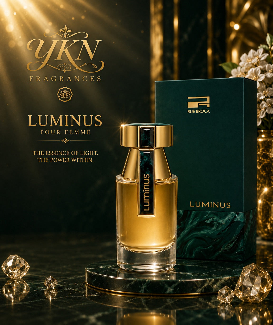 LUMINUS POUR FEMME (GREEN) - 100 ml by AZNAN RUE BROCA