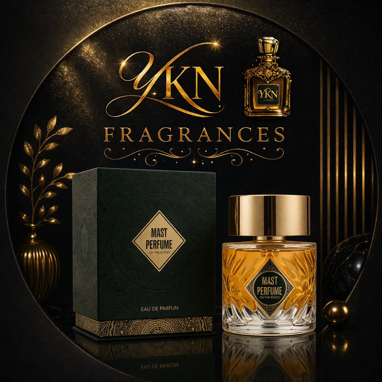 Mast Perfume on the rock