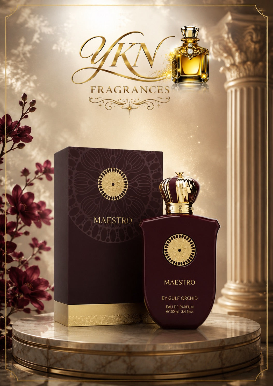 Maestro Eau de Parfum - 100 ml by Gulf Orchid for Women