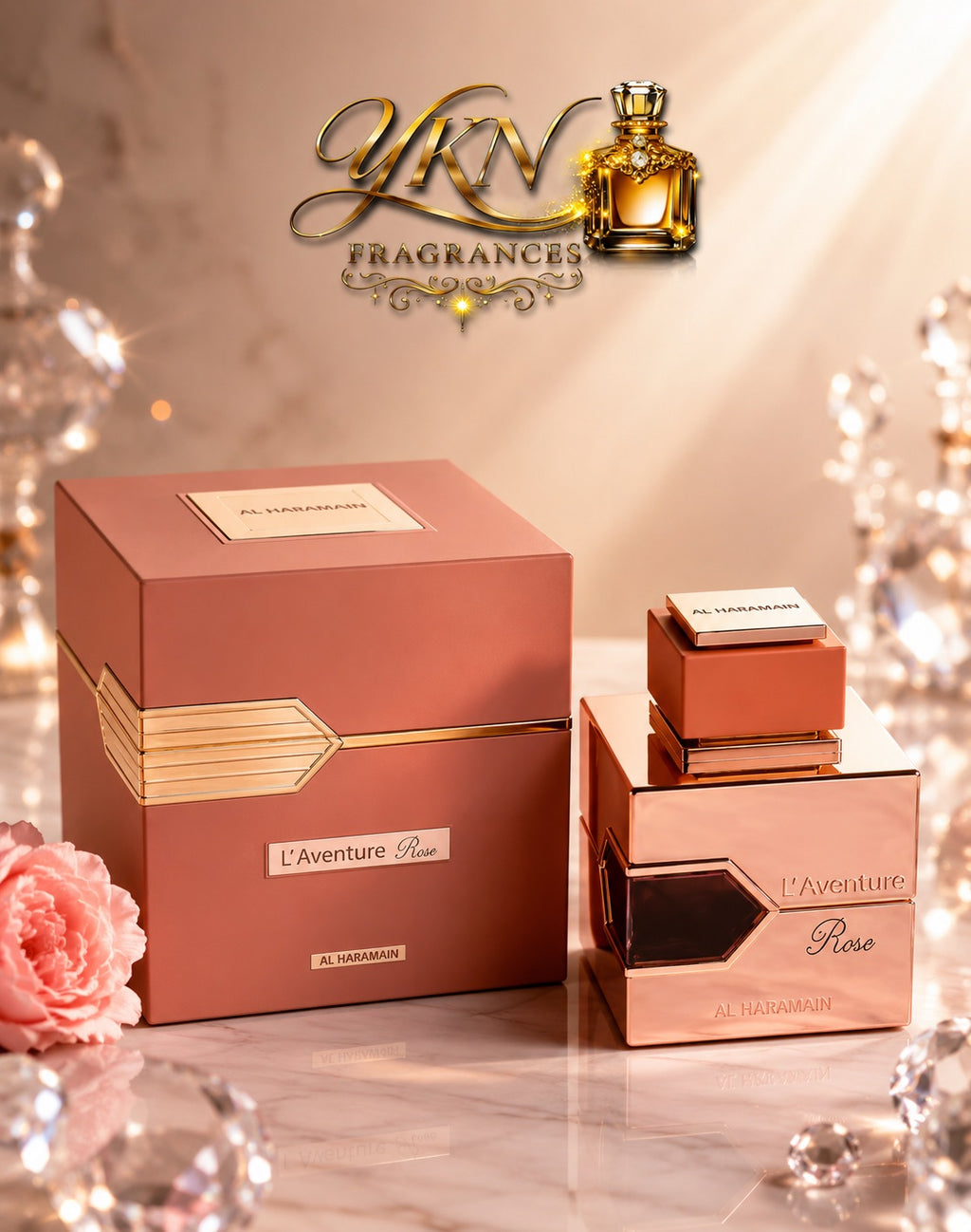 L'Aventure Rose -100 EDP by Al Haramain for women