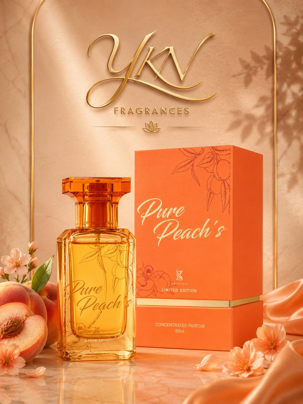 pure peach's unisex Limited Edition -80 ml by Zakat