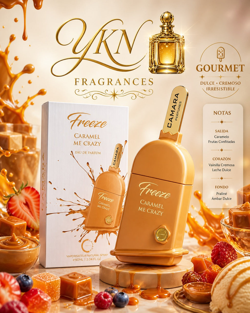Freeze Caramel Me Crazy 90 ml by Camara
