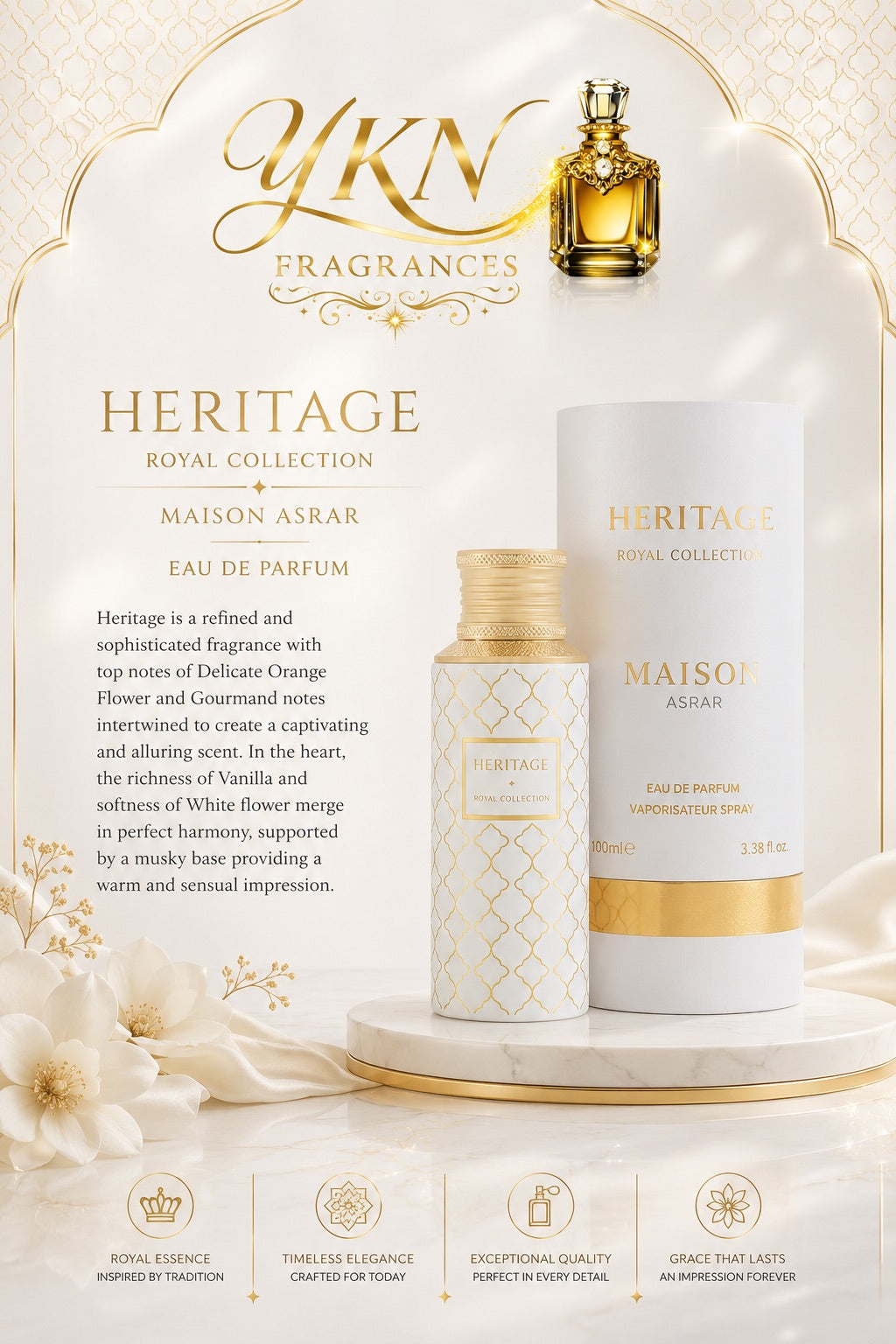 Heritage Royal Collection - 100 ml by Maison Asrar