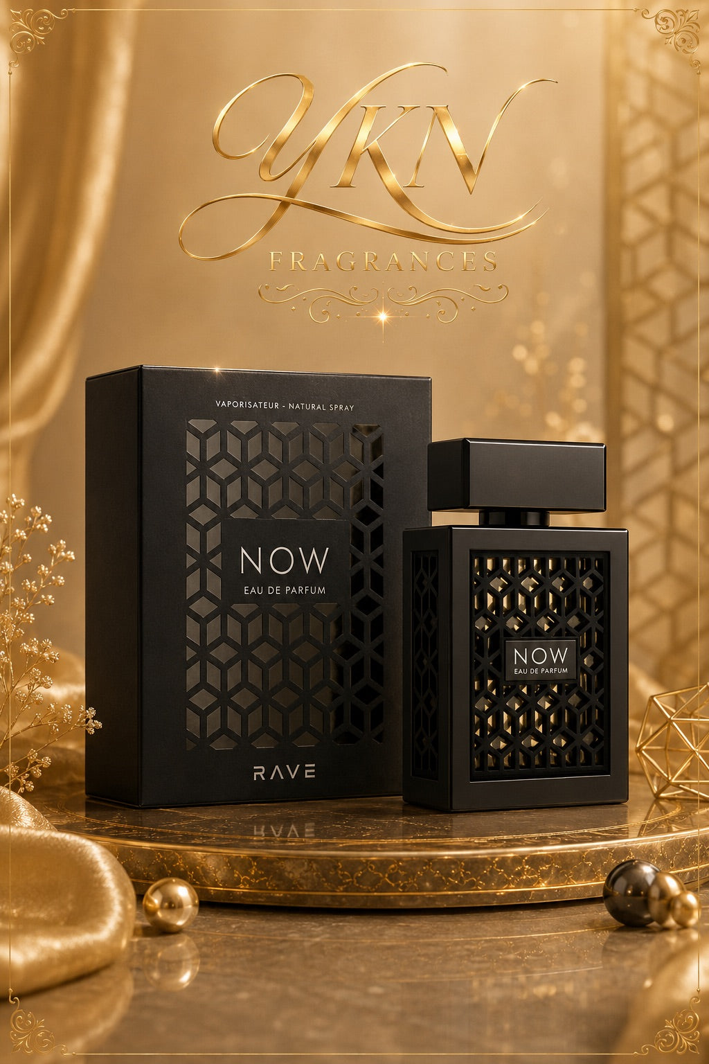 Rave Now Unisex Black 100 ml by Lattafa