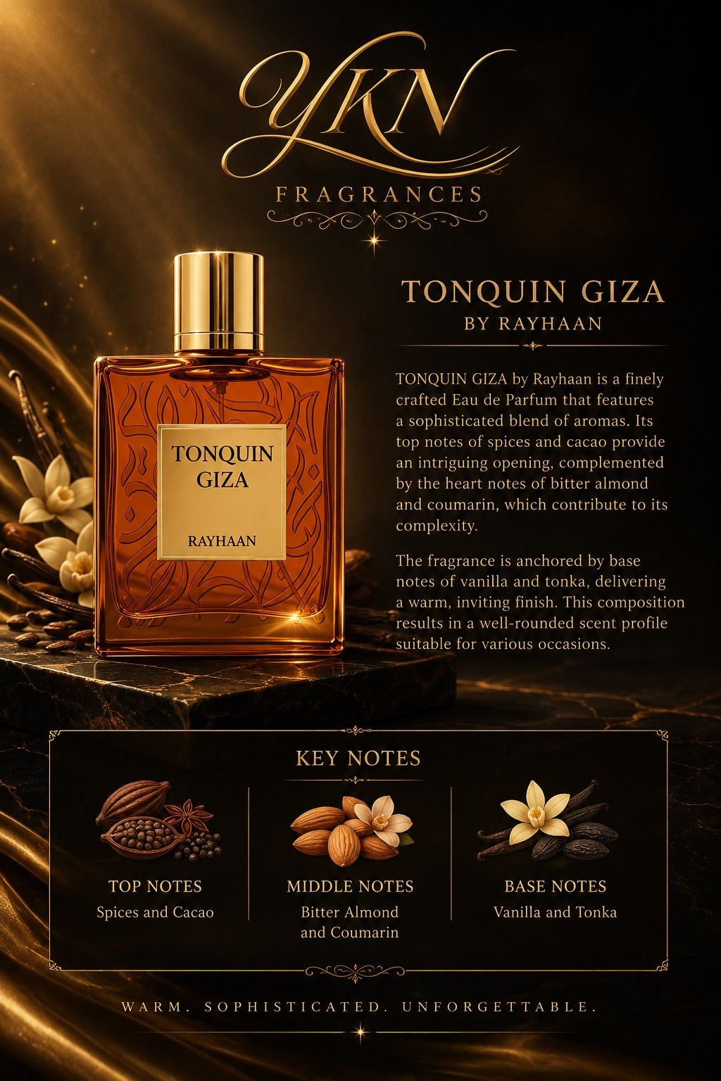 Tonquin Giza EDP -100 ml by Rayhaan
