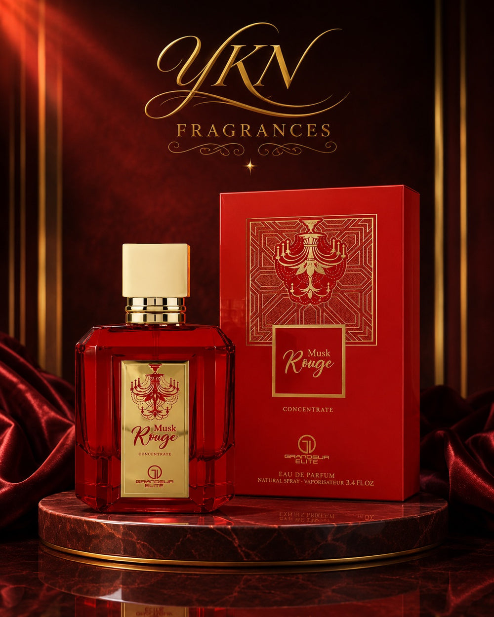 Musk Rouge EDP -100 ml Concentrate by Grandeur