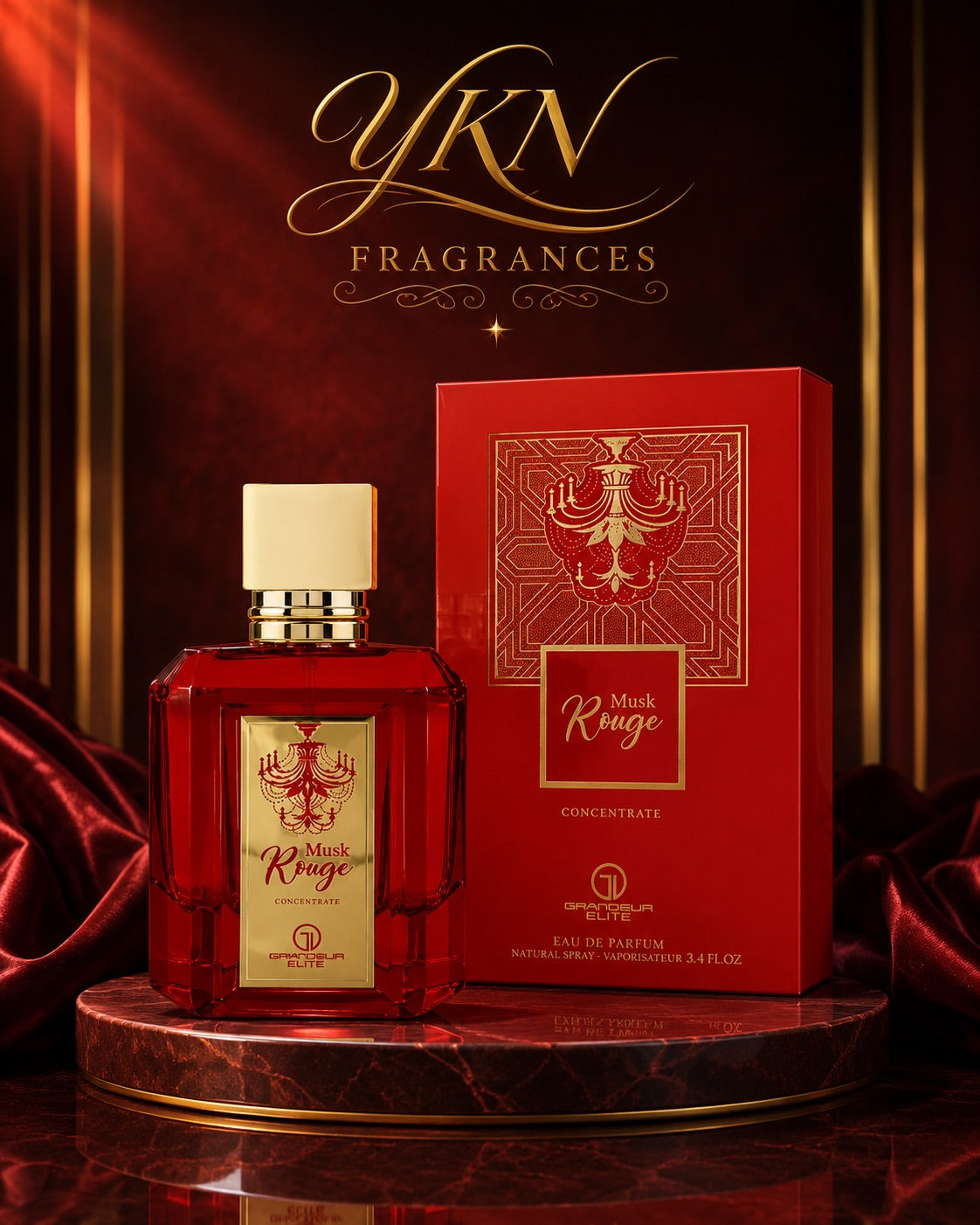 Musk Rouge EDP -100 ml Concentrate by Grandeur