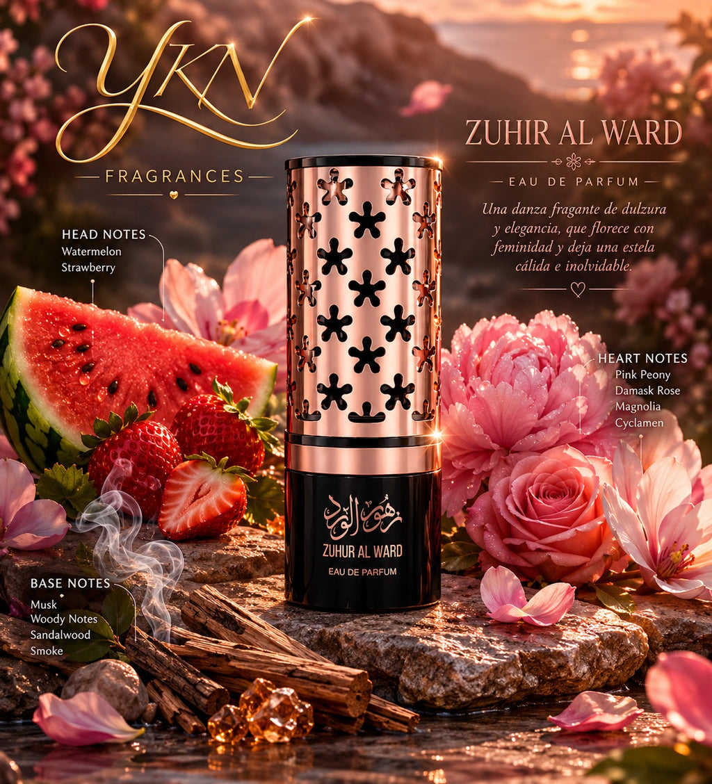 Zuhur Al WARD Eau de parfum - 100 ml by LE' CHAMEAU