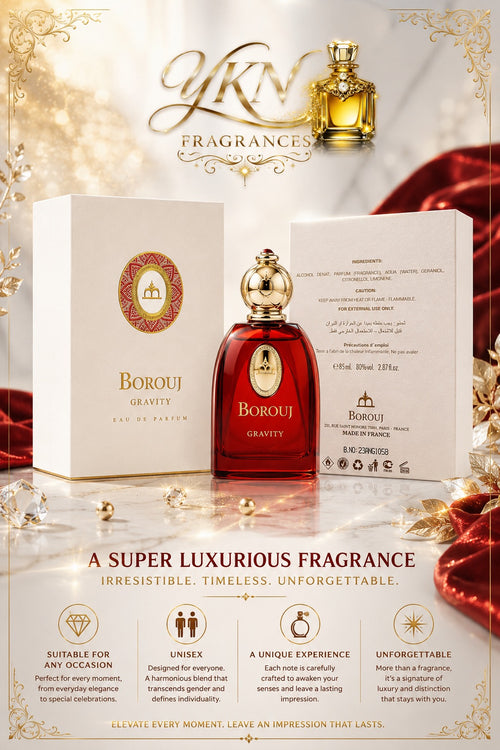 Borouj Gravity unisex EAU de parfum -85ml