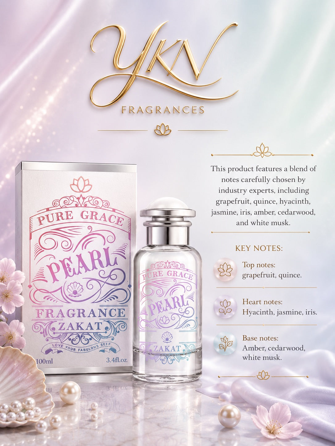 Pure Grace Pearl -100 ml by Zakat