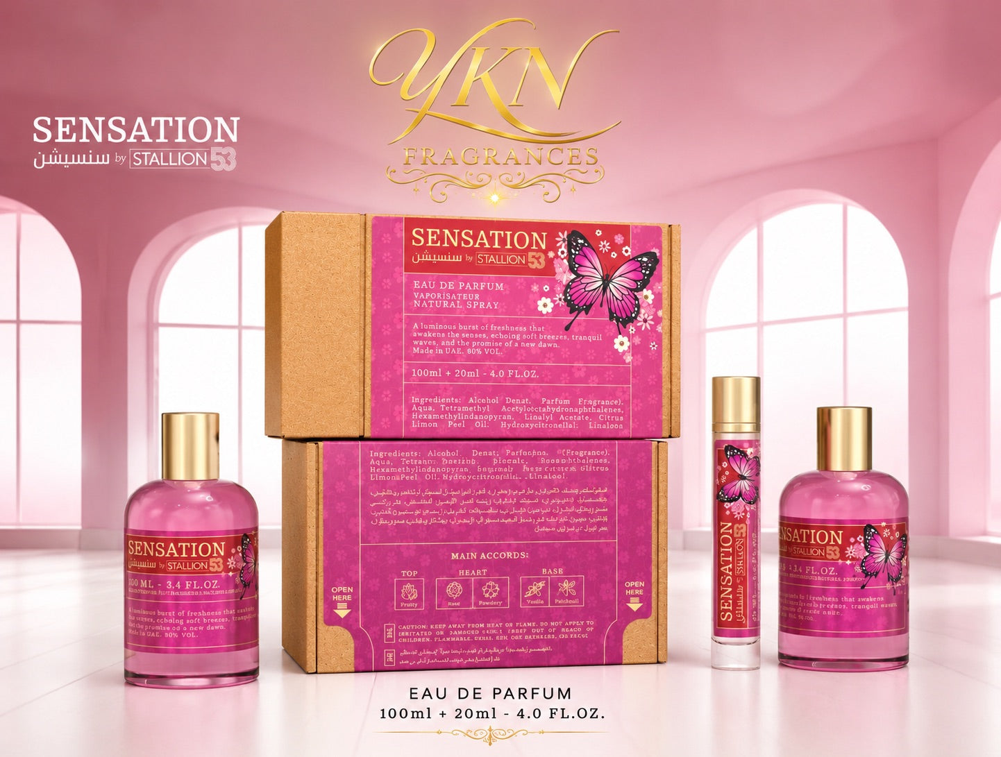 STALLION 53 SENSATION 100ml + 20ml EMPER