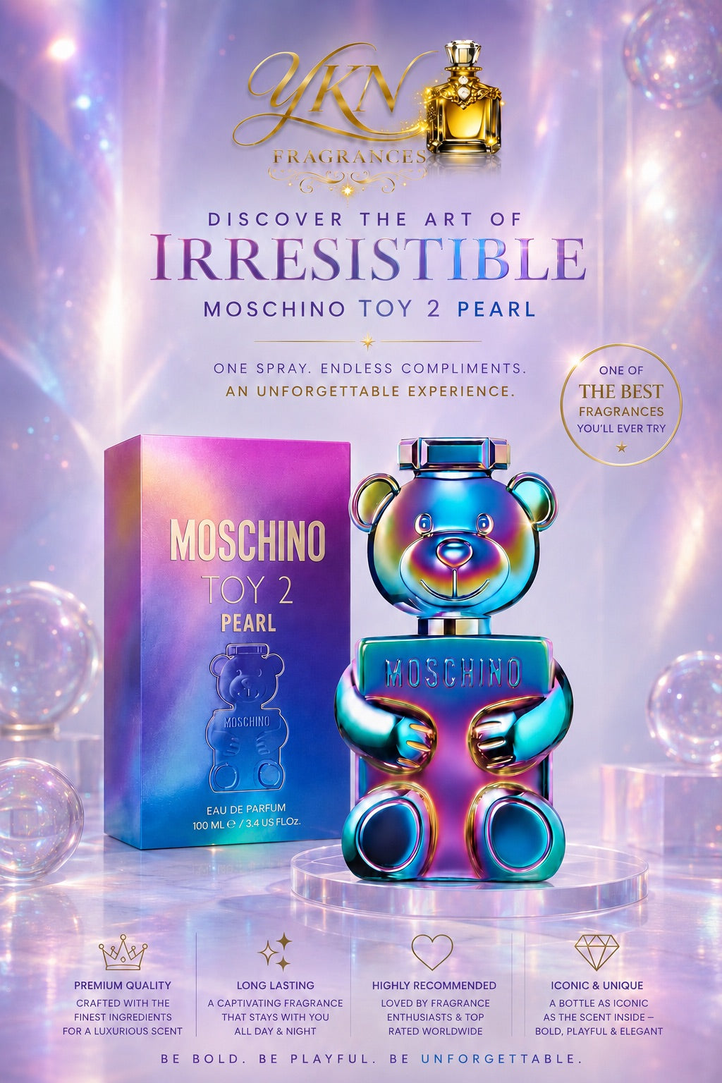 Moschino Toy Boy 2 Pearl unisex - 100 ml EAU de parfum