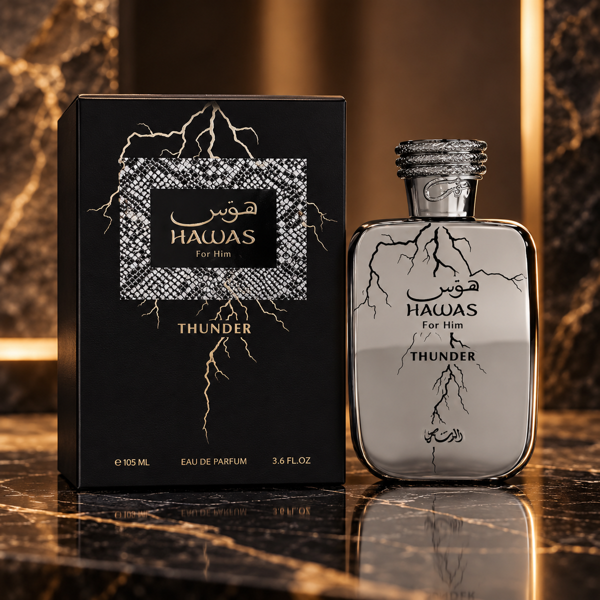 Hawas Thunder men EDP -100 ml by Rasasi