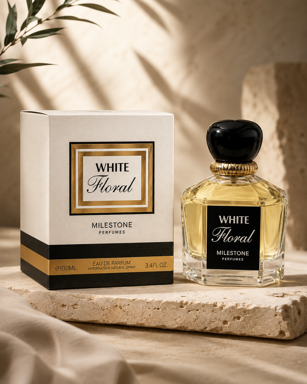 Milestone White Floral Eau de Parfum 100ml