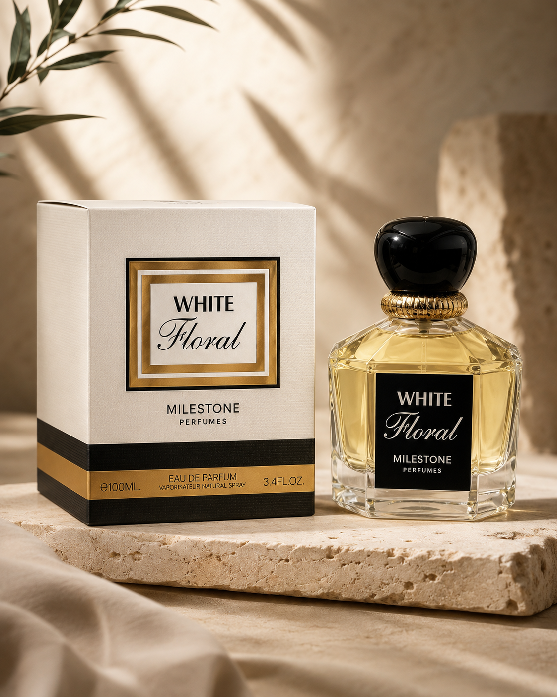 Milestone White Floral Eau de Parfum 100ml