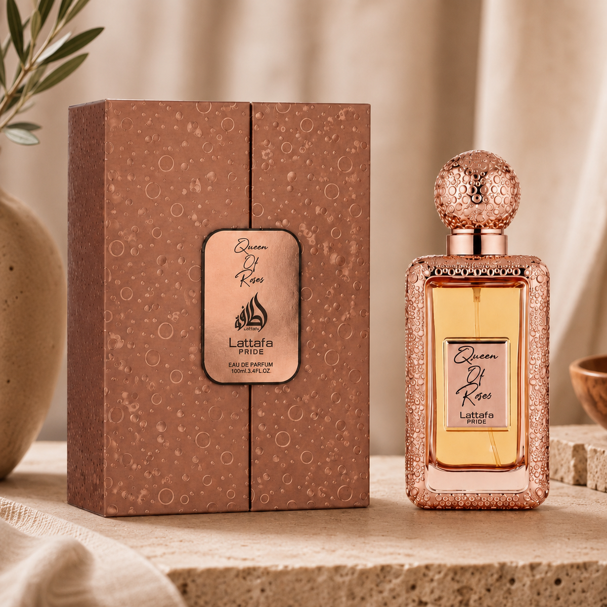Queen of Rose Eau de parfum -100 ml by Lattafa Pride