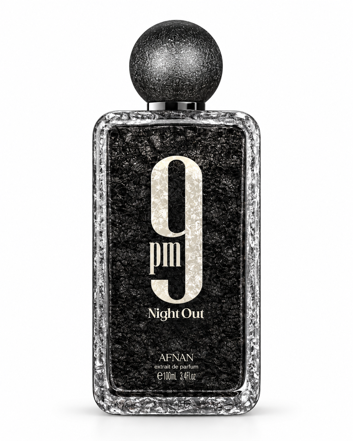 Afnan 9 PM Night Out Extrait de Parfum 100 ml (3.4 fl oz) Unisex