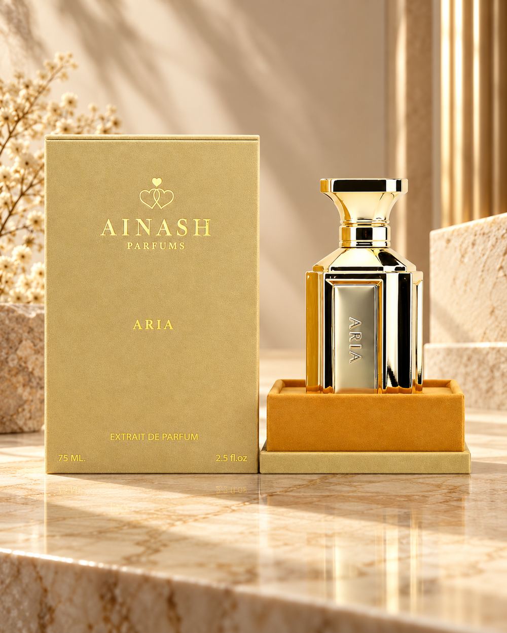 Ainash Parfums Aria Extrait de Parfum 75 ml (2.5 fl oz) para Mujer