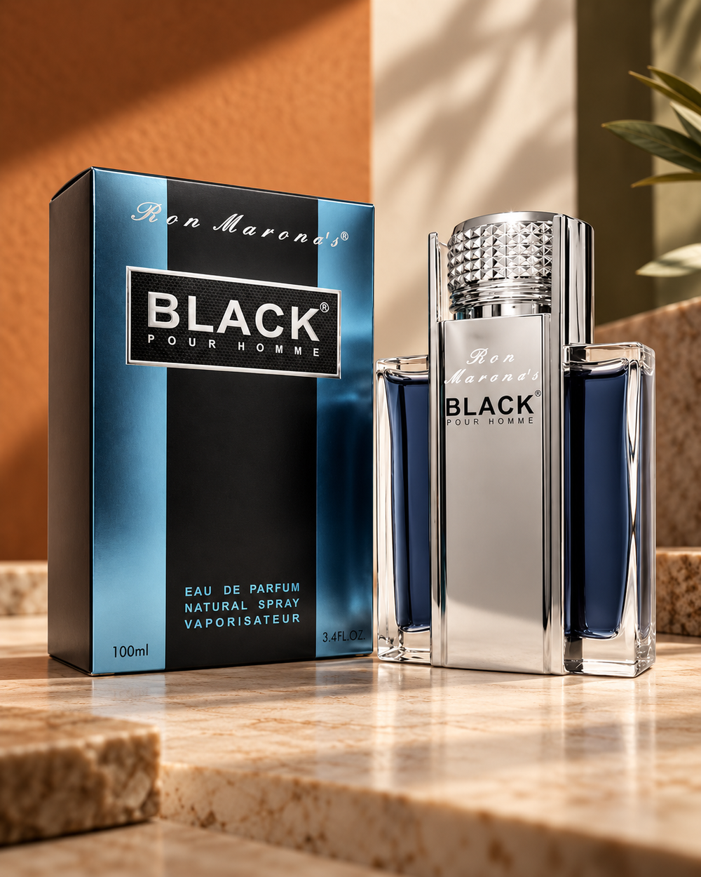 Ron Marone Black Pour Homme Eau de Parfum 100ml – Hombre