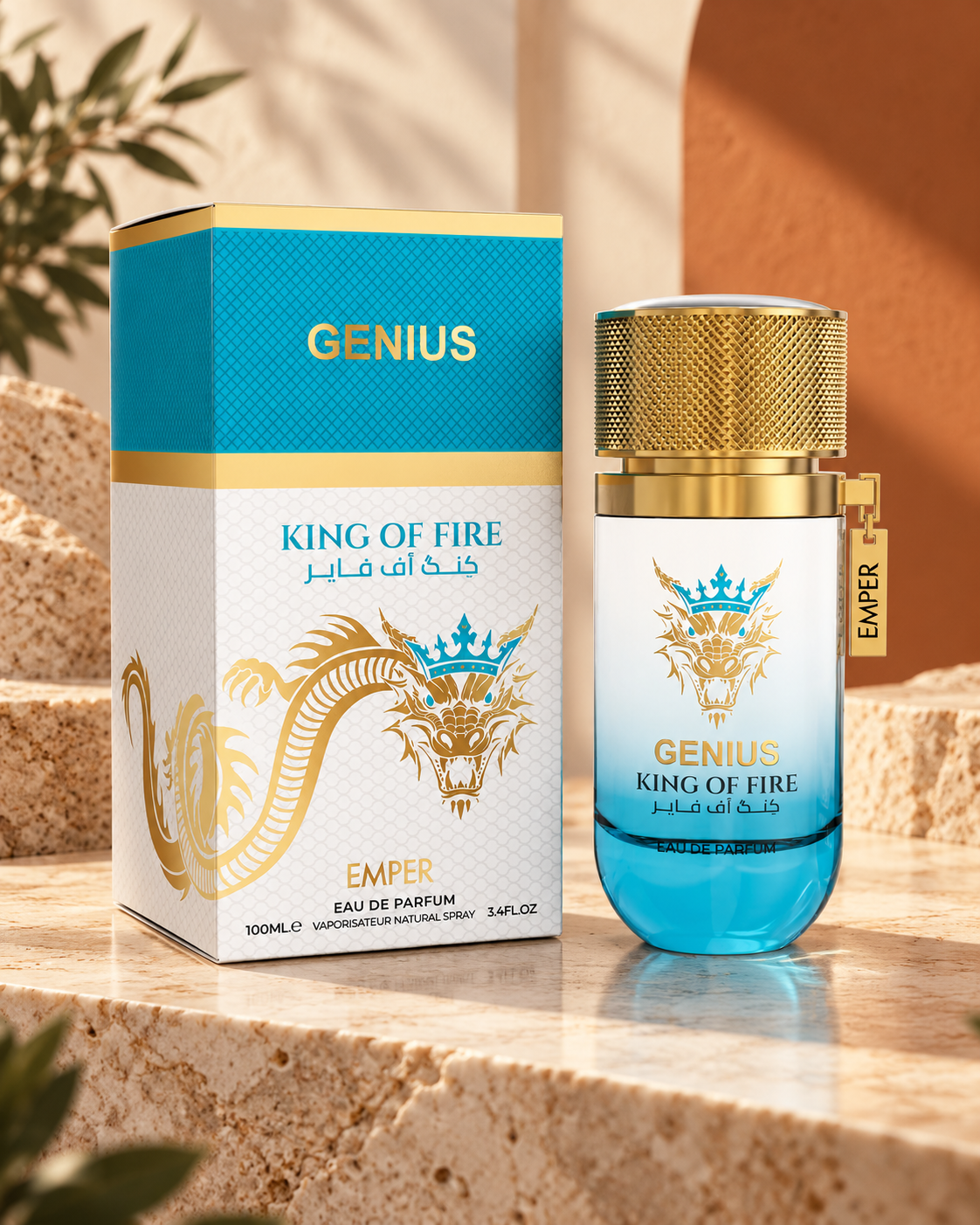 Emper Genius King of Fire Eau de Parfum 100ml – Hombre