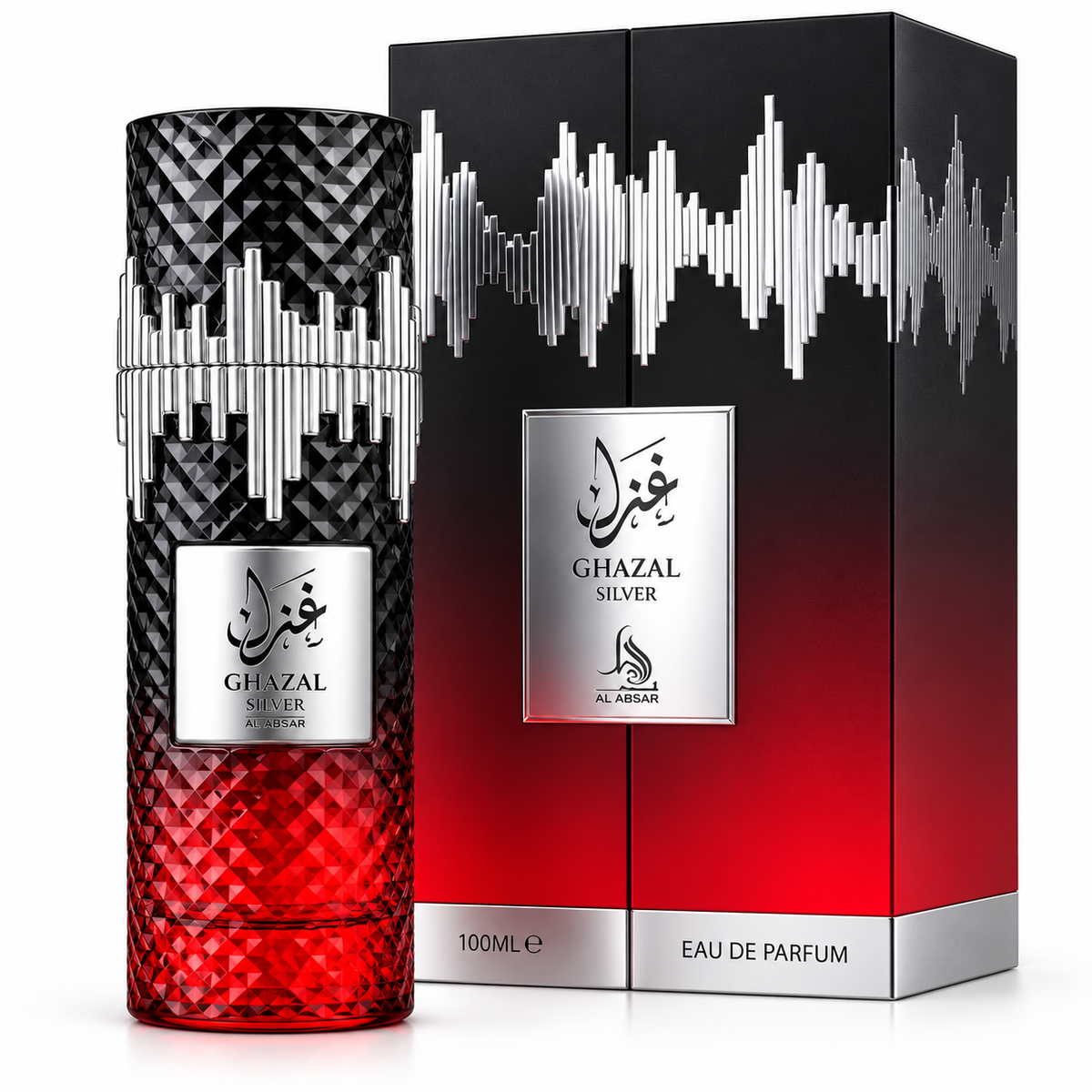 Al Absar Ghazal Silver Eau de Parfum 100ml – Unisex