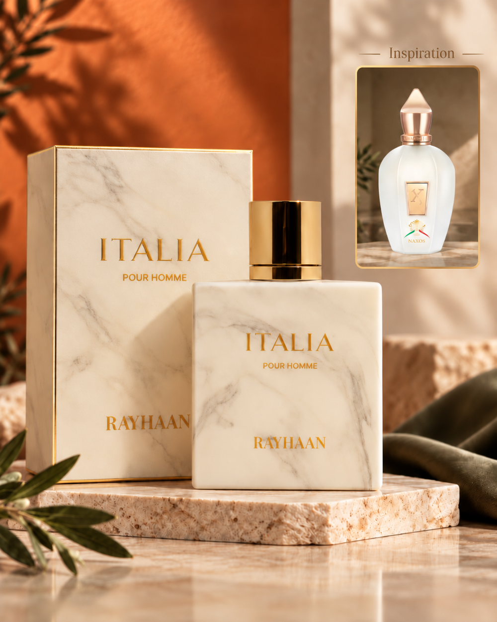 Rayhaan Italia Pour Homme Eau de Parfum 100ml – Hombre
