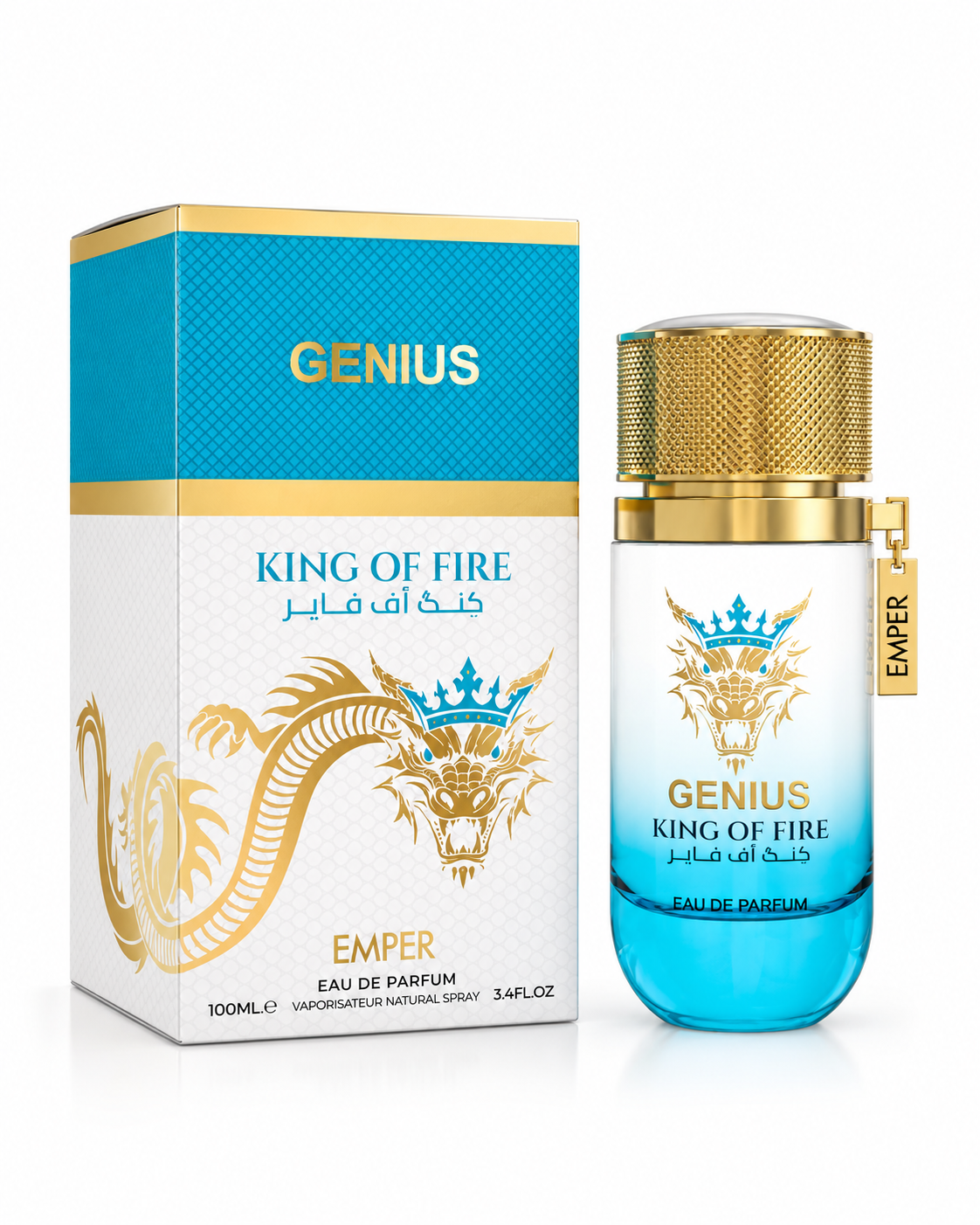 Emper Genius King of Fire Eau de Parfum 100ml – Hombre