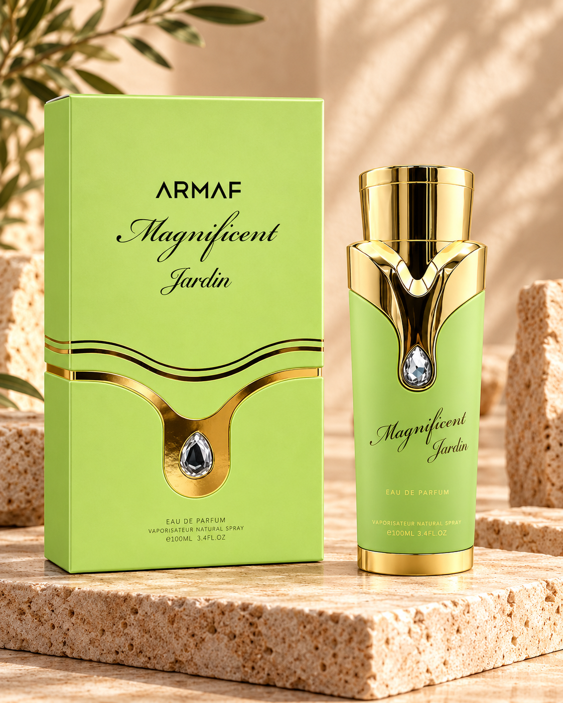 Armaf Magnificent Jardin Eau de Parfum 100 ml (3.4 fl oz) Unisex