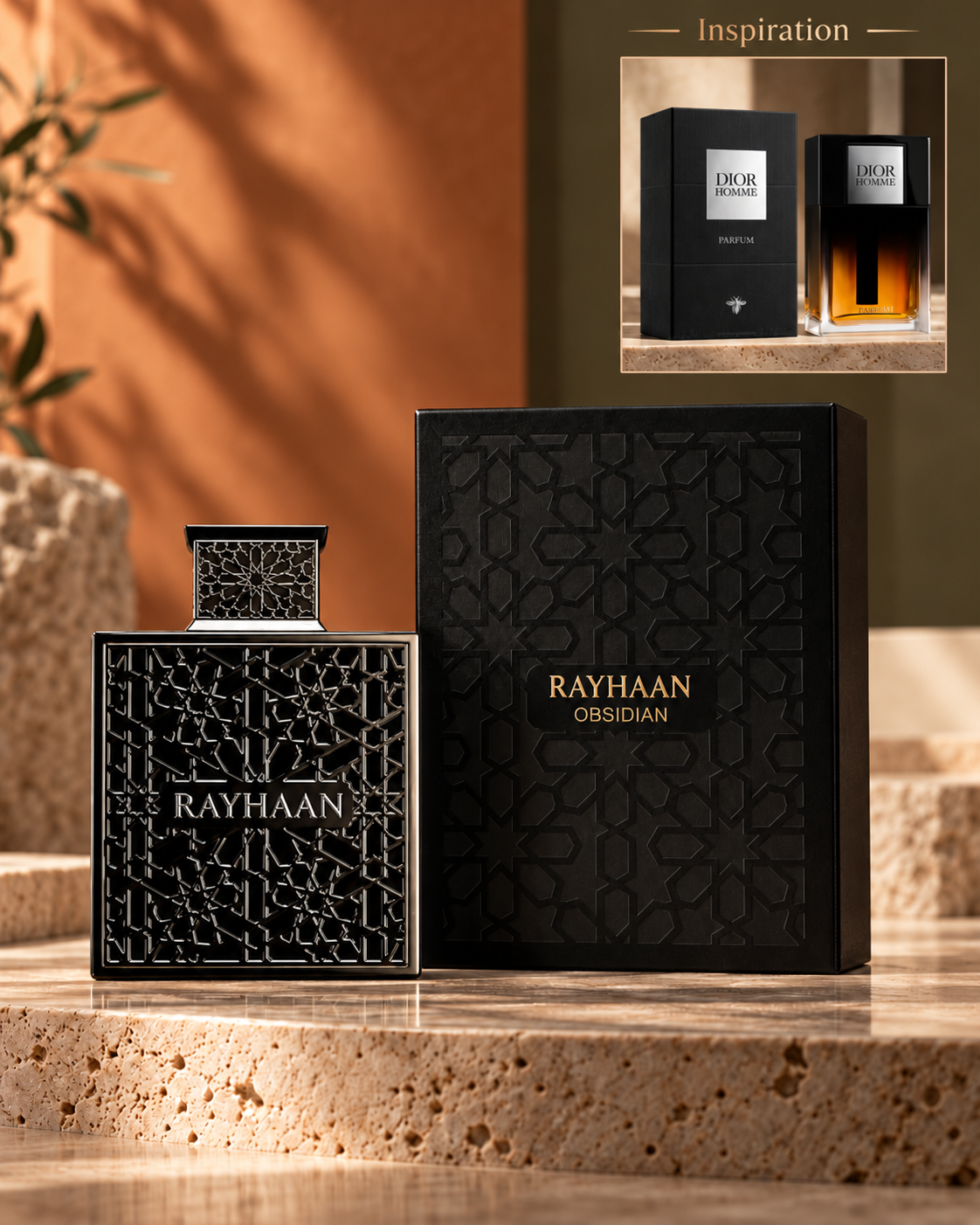 Rayhaan Obsidian Eau de Parfum 100ml – Hombre