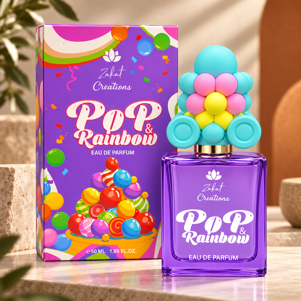 Zakat Creations Pop & Rainbow Eau de Parfum 50ml – Mujer