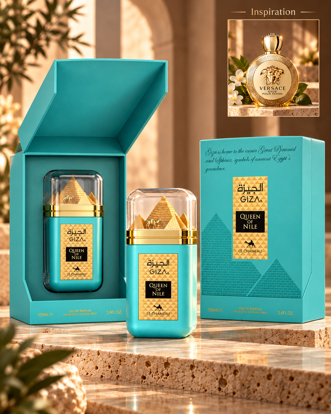 Le Chameau Giza Queen of Nile Eau de Parfum 100ml – Mujer